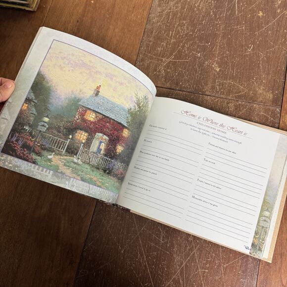 Thomas Kinkade Then and Now Remembering‎ the Generations 1998 UNUSED - Picture 8 of 15
